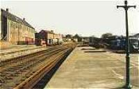 Looking east out of Brechin station.<br><br>[Ewan Crawford //]