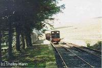 Looking north at Saughtree station.<br><br>[Shelley Mann //]