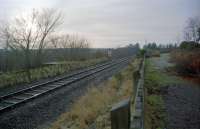 Looking south at the former Evanton station.<br><br>[Ewan Crawford //]