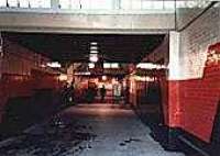 View looking south in the Paisley Gilmour Street tunnel between platforms.<br><br>[Ewan Crawford //]
