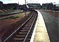 Looking south at Rutherglen station.<br><br>[Ewan Crawford //]