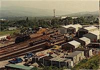 Tom-na-Faire locomotive depot in Fort William.<br><br>[Ewan Crawford //]