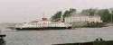 Caledonian MacBrayne crossing Kyle of Lochalsh coming into pier at Kyle of Lochalsh.<br><br>[Ewan Crawford //]