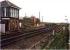 Looking west at Carmuirs East Junction and signalbox.<br><br>[Ewan Crawford //]