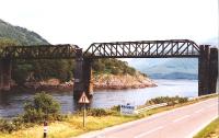 Creagan Viaduct in 1997.This has now been replaced by a road bridge.<br><br>[John Gray //]