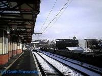 Looking east at Dumbarton Central.<br><br>[Garth Ponsonby //]