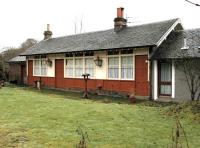The old station building at Eddleston in February 2004.<br><br>[John Furnevel 20/02/2004]