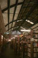 Interior of Alnwick station - now a bookshop.<br><br>[Ewan Crawford //]