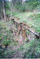 Former goods platform at the east end of the Blanefield station site.<br><br>[Ewan Crawford //]