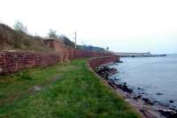 Wemyss Bay goods looking to the pier and zig-zag line up to the station.<br><br>[Ewan Crawford 08/05/2006]