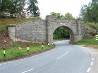 Near Grantown,the bridge beside Castle Grant Halt on the line between Aviemore and Forres. July 2006<br><br>[John Gray /07/2006]