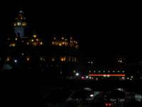 Looking east at Waverley and the North British Hotel (er or Balmoral these days) in the dark.<br><br>[Ewan Crawford 12/08/2006]