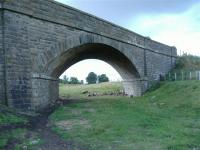Bridge 200 on the old Scottish Midland Junction Railway from Kirriemuir to Forfar. This line now part of farmland<br><br>[Colin Harkins 31/08/2006]
