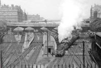 For a change the old Waverley with 80114 as station pilot in 1963.<br><br>[John Robin 31/05/1963]