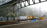Progress at Waverley on 17 September 2006. Work is now underway at the east end, including reinstatement of the old platform 5.<br><br>[John Furnevel 17/09/2006]