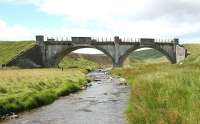 The old bridge at Elvanfoot on the route up to Leadhills and Wanlockhead in 2006.<br><br>[John Furnevel 04/08/2006]