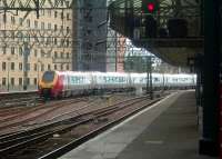 221132 departing Glasgow Central for Plymouth<br><br>[Graham Morgan 03/10/2006]