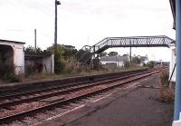 2006 view of platforms and dangerous footbridge.<br><br>[Brian Forbes /08/2006]