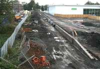 General view over the Alloa station site on 8 October 2006.<br><br>[John Furnevel 8/10/2006]