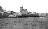 The Angus Rail Group 'Buchan Belle' Railtour at Fraserburgh on 01 June 1974.<br><br>[John McIntyre 01/06/1974]