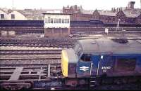 45062 takes a freight past Irwell Bridge Sidings, Manchester.<br><br>[Ian Dinmore //]