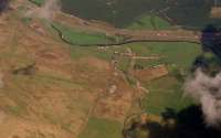 The WCML runs from top left to the right. The line to Leadhills branched off running to the right of the winding watercourse.<br><br>[Ewan Crawford //]