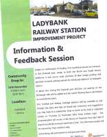 Ladybank Railway Station improvement project information brochure - see news item. <br><br>[ScotRail 15/11/2012]