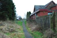 Looking to Balloch at the former Drymen station (at Croftamie).<br><br>[Ewan Crawford 20/12/2006]