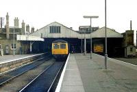 Lowestoft station with roof intact, 1983.<br><br>[Ian Dinmore //1983]