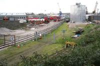 Aberdeen Waterloo terminus in November 2006 looking south from Castle Street Bridge.<br><br>[John Furnevel 05/11/2006]