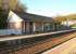 The modern station building on the Inverness bound platform at Huntly in November 2006.<br><br>[John Furnevel 08/11/2006]