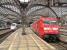 The old and the new: 101 class departing with an inter city (IC) train for Hamburg whilst ICE-3 prepares to depart for Stuttgart.<br><br>[Paul D Kerr 24/07/2006]