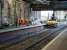 Members of the construction team enter the Balmoral platform off the ramp from Calton Road yard on 15 December 2006. Note the gap in the new platform which provided track level access for plant and equipment has now been closed up. [See image 10831]<br><br>[John Furnevel 15/12/2006]