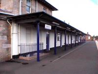 The 1847 shelter at Ladybank on the north (down) platform.<br><br>[Brian Forbes //2006]