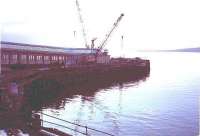 Wemyss Bay pier during refurbishment.<br><br>[John Gray //]