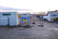 Work begins on the Union Square development on the site of the former Aberdeen Guild Street freight depot.<br><br>[Ewan Crawford 27/01/2007]