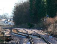 Western points of the east Loop at Alloa. A bumpy ride maybe... The track is now ready for coal trains(12.07)<br><br>[Brian Forbes 02/02/2007]