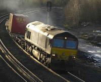 66113 with a light load passing Greenhill Lower Junction on 6 February. <br><br>[Bill Roberton 6/02/2007]