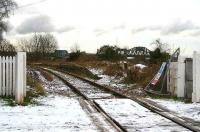 Looking east over a chilly Kincardine station on 8 February 2007 from the level crossing. <br><br>[John Furnevel 08/02/2007]