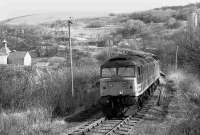 47617 with the <I>Last Train</I> to Dufftown on 24 March 1991.<br><br>[Bill Roberton 24/03/1991]