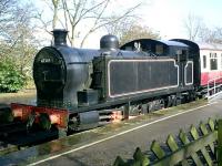 Reconstruction of G5 0-4-4 loco no. 67345. Part of museum at Yorkshire Dales national Park Centre at Hawes.<br><br>[Alistair MacKenzie 09/03/2007]