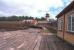 Wemyss Bay pier in a poor state of repair. Note the holes in the decking and the weeds.<br><br>[Unknown /07/1985]