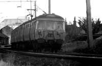 A 303 departs from Cardross with a westbound service in April 1974.<br><br>[John McIntyre /04/1974]