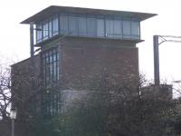 This building was my last charge as a Signaller.. Cathcart Power Signal Box. It controls the Cathcart Circle, Neilston Line and the Kirkhill Branch Lines. <br><br>[Colin Harkins 18/02/2007]