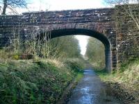 Forth and Clyde Junction Railway, road bridge next to Gairdrew farm.<br><br>[Alistair MacKenzie 22/03/2007]