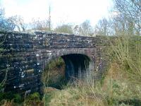 Forth and Clyde Junction Railway, road bridge next to Gairdrew farm.<br><br>[Alistair MacKenzie 22/03/2007]