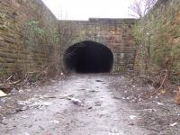 Looking towards the cleared portal of Bridgeton Central tunnel.<br><br>[Colin Harkins 29/03/2007]