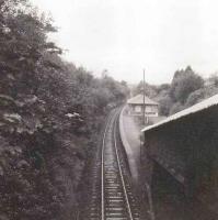 West Highland Line, Helensburgh Upper Station.<br><br>[Alistair MacKenzie 08/10/1981]