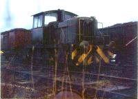 English Electric 0-6-0 at Cardowan Colliery, Stepps around 1980.<br><br>[Alistair MacKenzie 28/11/1981]