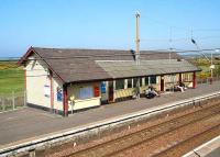 Located in deepest golfing country - the northbound platform at Prestwick Town in May 2007. <br><br>[John Furnevel 3/05/2007]